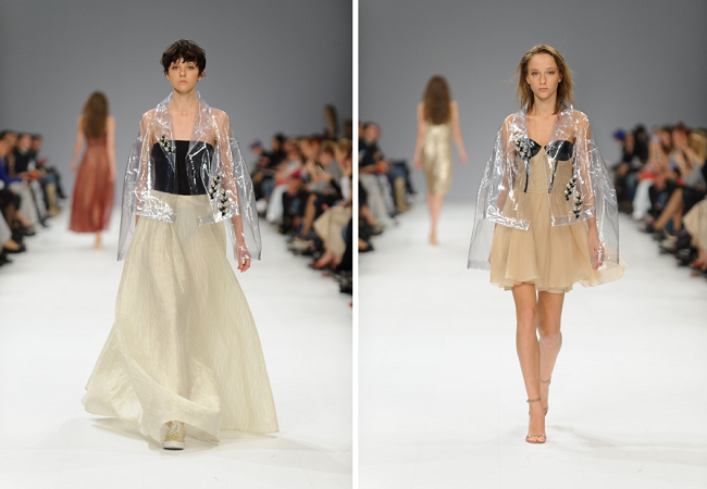 Прозрачные блузки, клеш и вечная полоска: модные тренды сезона весна/лето-2017 от украинских дизайнеров. Часть первая